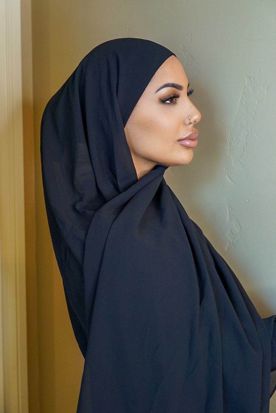 BLACK Instant Chiffon