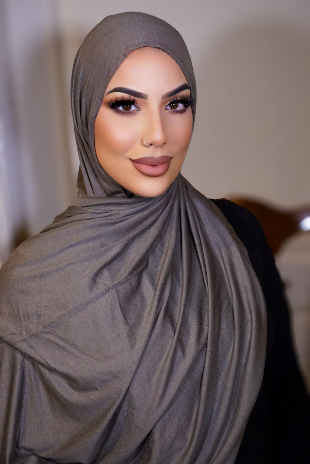 Jersey Hijab - Mink