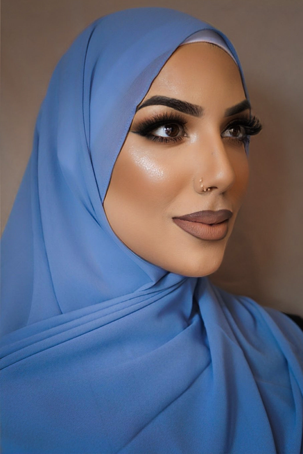 Chiffon Hijab - Sleepy Blue